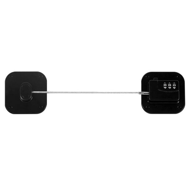 Cerradura para Refrigerador, Cerradura Combinada para Gabinetes de Refrigerador, Cajones, Cerradura para Refrigerador Resistente, Cerradura de Seguridad, Paquete de 1