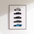 thumbnail image 1 of Póster Porsche 911 GT3: impresiones de Porsche vintage, pósteres de Porsche clásicos y retro para pared: impresiones de pósteres de Porsche para entusiastas de los coches clásicos, 1 of 1