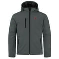 thumbnail image 2 of Men's Cutter & Buck  Steel Indianapolis Indians  Clique Equinox Insulated Softshell Full-Zip Jacket, 2 of 3