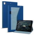 thumbnail image 1 of SaniMore Wallet Case for iPad 10.2" (9th/8th/7th Generation, 2021/2020/2019), PU Leather Magnetic Closure Cover Support Pencil Holder Card Slot & Kickstand Full Body Protective Shell, Blue, 1 of 7