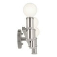 thumbnail image 2 of Torche 3-Light Bathroom Vanity Light in Polished Nickel, 2 of 8