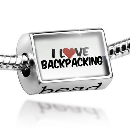 Bead I Love Backpacking Charm Fits All European