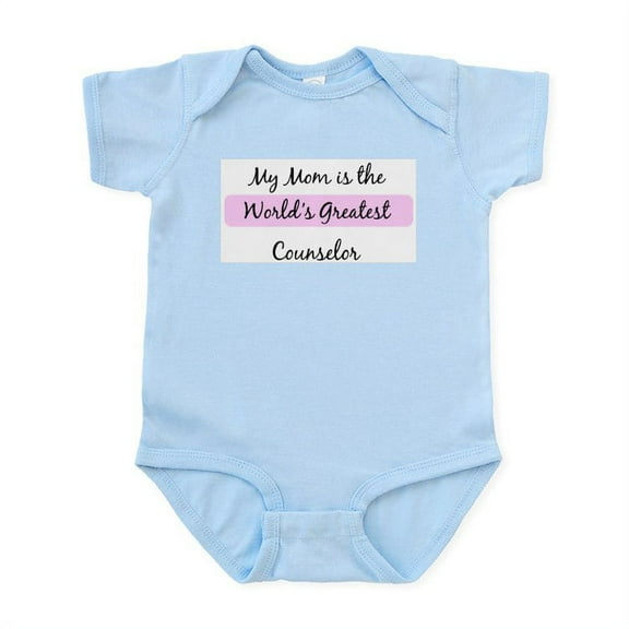 CafePress - Worlds Greatest Counselor Infant Bodysuit - Baby Light Bodysuit, Size Newborn - 24 Months