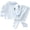 B3-Blue, variant on CAUYDY 3M 6M Preemie Boy Pajamas Newborn Girls Outfits Long Sleeved T-Shirt Elastic Pants 2PCS Set Comfy Infant Sleepers Fall Winter,Blue