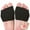 Black, variant on 1 Pair Silicone Half Insoles Women Men Gel Metatarsal Pads Heels Half Honeycomb Breathable Shoe Relief Moisture Wicking Forefoot Pad