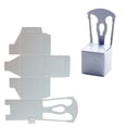 thumbnail image 4 of 12Pcs / Set Cajas de favores , Suministros de decoración de regalos de dulces de , Forma de silla Plata Soledad Boda Caja de dulces Caja de dulces, 4 of 6