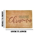 thumbnail image 4 of Christmas Holiday Doormat Polyester Non- Absorbent Decorative Mat for Living Room Dormitory Kitchen Bathroom, 4 of 5