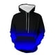 thumbnail image 3 of Sudadera con capucha para hombre, estilo casual, a la moda, con cuello redondo, bolsillos y estampado degradado, sudadera de manga larga con capucha, blusa de poliéster para hombre, 3 of 5