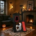 thumbnail image 5 of VINGLI Halloween Cat Toy & Scratch Post, Halloween-Themed Cat Climbing Tree with Cat Condo, Spooky Cat Tower in Multiple Sizes, 5 of 12