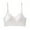 White, variant on Low Back Bras for Wome Seamless Invisible Backless Bra V Neck Bralette Multiway Bra No Show Low Cut Halter Bras with Padded