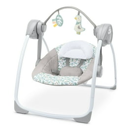 Ingenuity InLighten Cradling Plug-In Swing with LightBeams