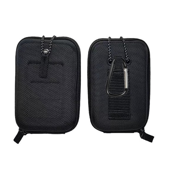 Golf Rangefinder Hard Shell Case Range Finder Carry Bag with Carabiner Belt Clip for Most Rangefinders