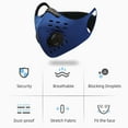 thumbnail image 2 of COOLHOOD Reusable Antidust Unisex Mouth Face Breathable Earloop Pollen for Outdoor Cycling,Sport, 2 of 3