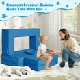 thumbnail image 4 of FKS LIFE Modular Kids Sofa Toddler Couch Foam Armchair for Kids, Children Convertible Plush Sofa Play Set, 4 of 7