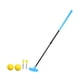 thumbnail image 2 of Putter de golf retráctil retráctil y mano izquierda para niños, jóvenes y adultos con agarre sin deslizamiento con 2 camisetas 2 bolas Golf Putting Azul claro, 2 of 8
