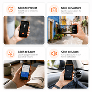 AGM N2 | Small Smartphone | 4.96 Compact Screen | 190g Lightweight | Android 16 Go | Student Friendly 4G Phone | Google Family Link | 3GB+32GB Expandable | Orange | Compatible with T-Mobile Only