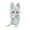 Blue, variant on Wearable Furry Anime Bunny Mask,Kawayi Fursuit Animal Mask,Plush Therian Animal Rabbit Headgear Outfit Accessories