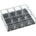 thumbnail image 1 of SHISUYAN 12 Pcs Boîtes de Rangement en Plastique pour Spécimens Minéraux Carrées, 1 of 6