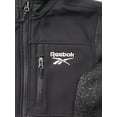 thumbnail image 2 of Reebok Boys Black Polar Fleece Full Zip Front Jacket Sweatshirt XL 18-20, 2 of 2