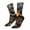 2 Black-2, variant on Quirky Owl With Glasses Crew Socks for Men & Women, Breathable Casual Athletic Ankle Socks