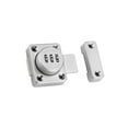thumbnail image 3 of ZheElen Mechanical Password Rotary Hasp Locks Hardware Garage Door Barn Cabinets for silver 5.2x4.2cm, 3 of 5