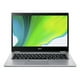 thumbnail image 1 of Acer Spin 3 SP314-54N-53PM LPDDR4-SDRAM Híbrido (2-en-1) 35.6 cm (14") 1920 x 1080 Pixeles Pantalla táctil Intel® Core™ i5 de 10ma Generación 8 GB 512 GB SSD Wi-Fi 6 (802.11ax) Windows 10 Home Plata Acer NX.HQCAL.004, 1 of 6