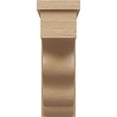 thumbnail image 2 of 6"W x 12"D x 18"H Classic Highland Rough Cedar Woodgrain TimberThane Corbel, Primed Tan, 2 of 6