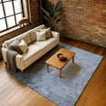 thumbnail image 7 of Addison Rugs Mayfield Premium Machine Washable Transitional Abstract Blue Rectangle Rug, 3' x 5', 7 of 7