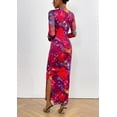 thumbnail image 3 of PRETTYGARDEN Women's Bodycon Maxi Dress Fall Spring Fashion Long Sleeve Floral Print Tight Fitted Party Club Ruched Dresses, 3 of 8