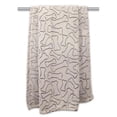 thumbnail image 1 of Design Imports CAMZ33212 Couverture pour Animaux de Compagnie Imprimé Os en Relief Taupe, 1 of 7