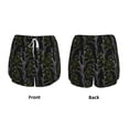 thumbnail image 5 of Lsque Lilies Flowers Printed Women's Running Shorts with Liner Pockets,Elastic Quick Dry Workout Athletic Gym Yoga Shorts,Womens High Waist Shorts-XX-Large, 5 of 9
