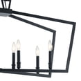 thumbnail image 3 of 43494NBR Kichler Lighting Abbotswell - 8 Light Linear Chandelier - with Traditional inspirations - 20.25 inches tall by 12.75 inches wide-Natural, 3 of 7