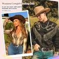 thumbnail image 3 of JASGOOD Western Belts for Women Cowgirl Cowboy Country Belt for Jeans Pants Dresses, 3 of 9