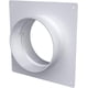 thumbnail image 1 of Brida de conexión de conducto de 150 mm, brida de tubo recto de plástico para sistema de ventilación de calefacción y refrigeración(15 cm), 1 of 5