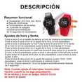 thumbnail image 3 of 2pcs Reloj Led Digital Touch Niños Niñas Regalo Personajes, 3 of 8
