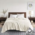 thumbnail image 2 of Madison Park Egyptian Cotton Lightweight Blanket, Full/Queen - Ivory, 2 of 5