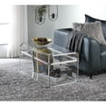 thumbnail image 3 of Progressive Furniture A La Carte Polyurethane Trunk with Lockable Lid, Clear, 3 of 3