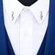 thumbnail image 3 of Broche Decorativo Sunnimix para Hombre Vestido Pin boda Color plata, 3 of 8