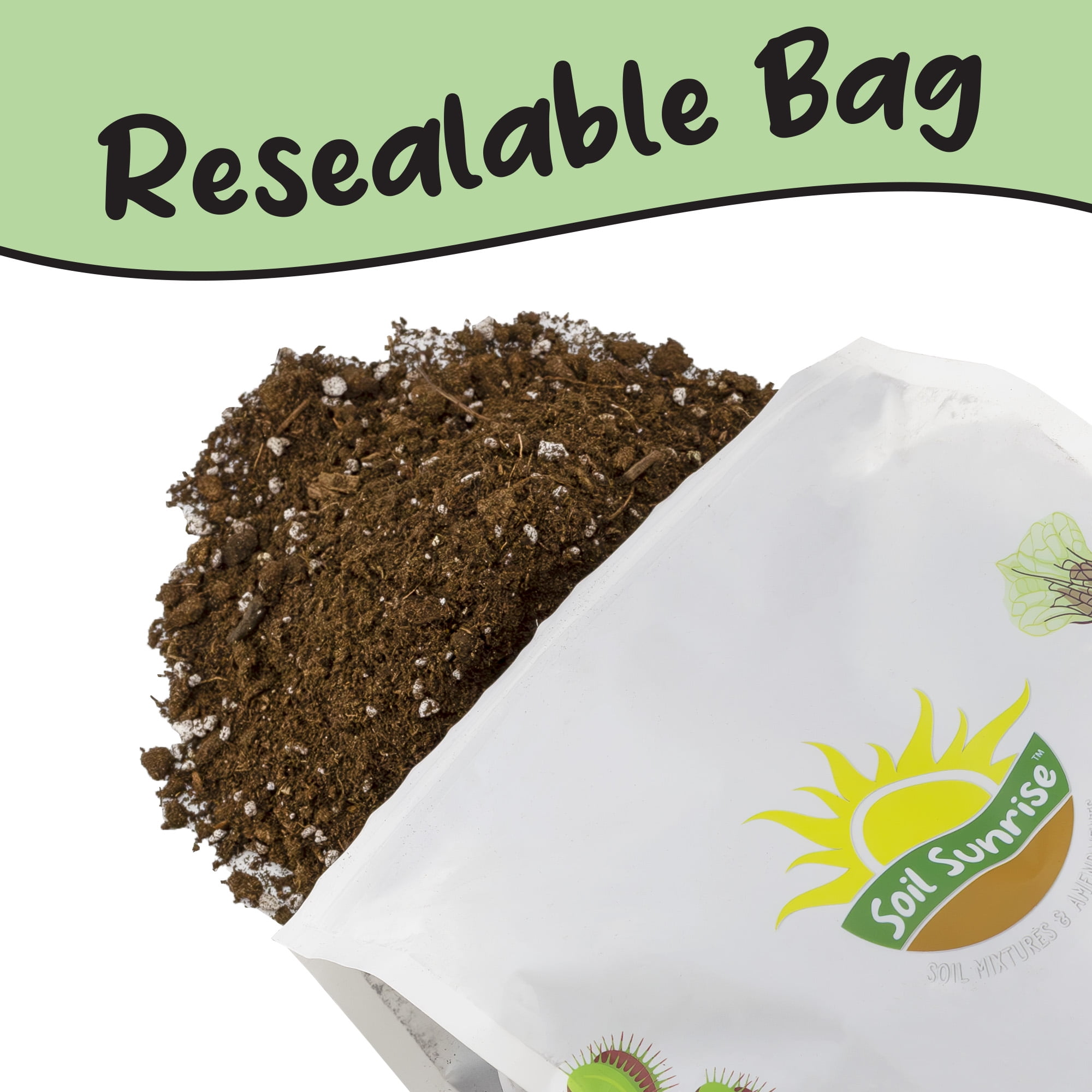 Bird of Paradise Potting Soil Mix (8 Quarts), All Natural Mix for Indoor / Outdoor Container Tropical Plants