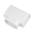 thumbnail image 3 of Uxcell 4" Decorative Line Cover Tee Elbow Tubing Parts Accessories for Air Conditioner, White, 3 of 4