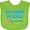 Apple Green, variant on Inktastic Billiards Player in Training Boys or Girls Baby Bib