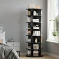 thumbnail image 2 of TROPOW 7-Tier 360° Rotating Shoe Rack Tower, Spinning Shoe Organizer with Multi-Purpose Storage for Entryway, Closet, Living Room, Bedroom, Freestanding Space Saving Shoe Carousel, 2 of 8