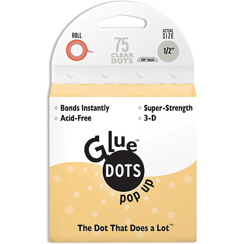 6 x Glue Dots Perforated Removable Sheets