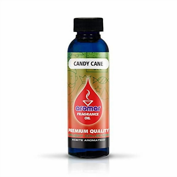 Aromar Candy Cane Aromatic Fragrance Oil Holiday Collection (2.2 Oz Bottle)