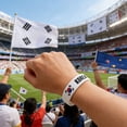 thumbnail image 6 of Uutvery Soccer World Match Silicone Bracelet, Italy Flag Wristband, Intaglio Color Filled Fan Support Accessory, One Size, 6 of 6