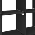 thumbnail image 5 of vidaXL 9-Cube Display Shelf Black 103x30x107.5 cm Fabric, 5 of 5