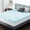 Blue, variant on EDX 2 Inch King Size Memory Foam Mattress Topper, Gel Memory Foam Mattress Topper for Pressure Relief