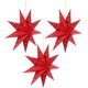 thumbnail image 1 of Decoración para el hogar, decoración de habitaciones, decoración de paredes: luces navideñas colgantes con forma de estrellas., 1 of 5