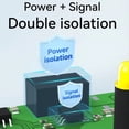 thumbnail image 4 of Cache Industriel 2 Voies Type RS485 vers Hub RS485 DC 9-40V Isolation Optique Multi vers un Hub E810-R21 Protection ESD, Convertisseur Hub RS485 1 *, 4 of 8