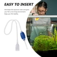 thumbnail image 4 of Luxshiny Fish Tank Cleaner Plastic Gravel Cleaning for Aquarium Water Change 1Pcs, 4 of 7